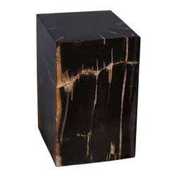 Petrified Wood Side Tables - Stool - Side Tables And End Tables