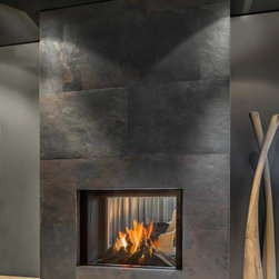 INSERT GAZ M DESIGN 850 DV DIAMOND - Indoor Fireplaces