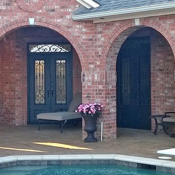 Texas Living - Three Double Doors with Transom