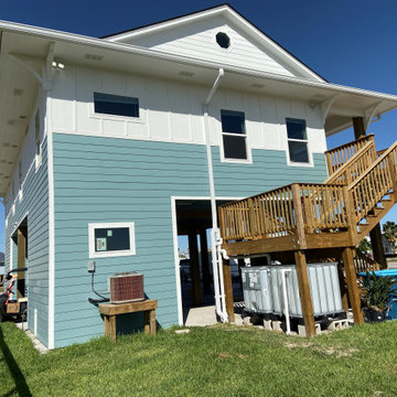 Seamless Rain gutters with reclaim system