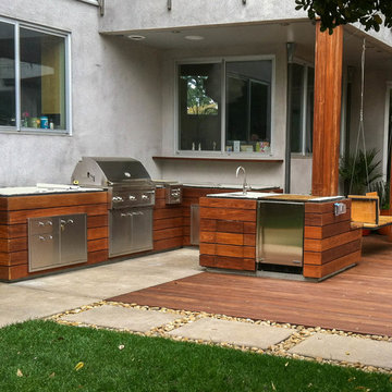 Deck and Outdoor Kitchen