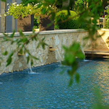 Jardin et piscine