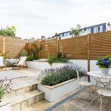 Dénivelé jardinet