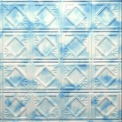 0603 Tin Ceiling Tile - Classic - DIAMONDBACK SQUARES - Ceiling Tile