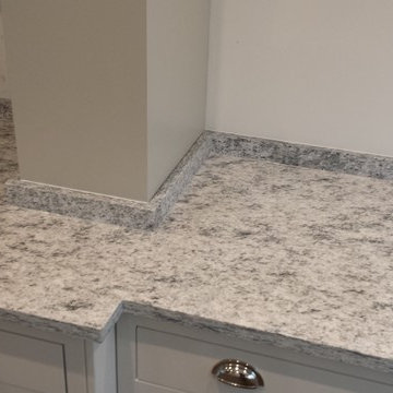 Guilford House in St. Cecilia White Satin granite 30mm