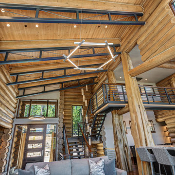Breckenridge Contemporary Log Cabin