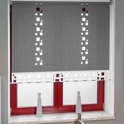 Modernes Rollo f&uuml;r die K&uuml;che - Curtains