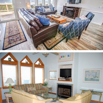 "Too Blessed to be Stressed" Ocean Sands Oceanfront Complete Home Renovation