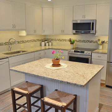 Nice West Chester Townhome Kitchen and Powder room remodel for under 36K