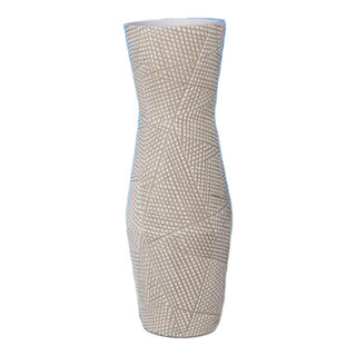 Ultra-Modern decorative Resin Vase, White - Contemporary - Vases - by ...