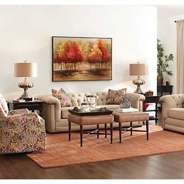 Updated Classic Living Room