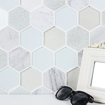 Glass Tile Backsplashes by SubwayTileOutlet
