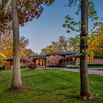 Asian Infused Prairie Style Home