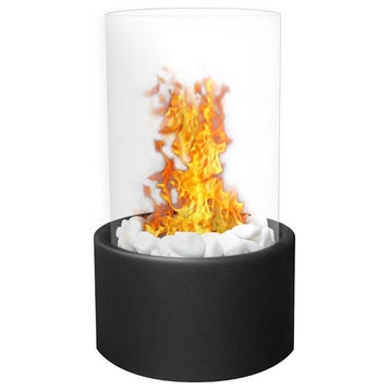 Ghost Tabletop Firepit Ethanol Fireplace Black