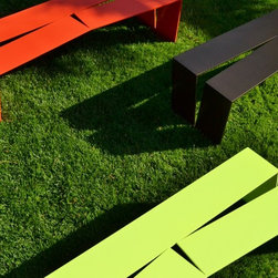 blankblank: Divide Bench by Mark Goetz - Indoor Benches