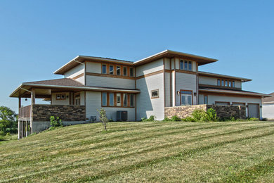 Example of an exterior home design in Other