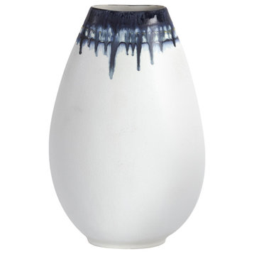 Glass Drip Vase, Large