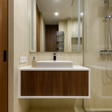 Penthouse interior design "CUBE-33"