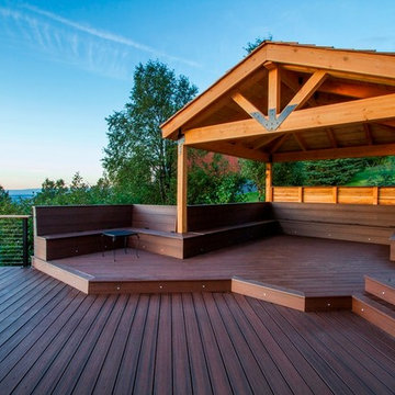 Sidorof - 180 degree panoramic views of Anchorage and the inlet
