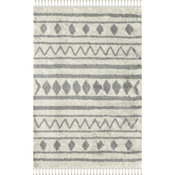 Abani WILLOW WIL120A Rug 5'3"x7'6" Ivory Rug