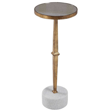 24.88 inch Accent Table - 9.88 inches wide by 9.88 inches deep - Furniture