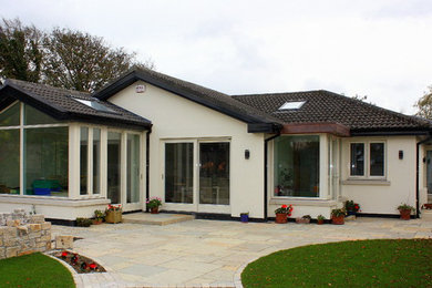 This is an example of a contemporary one-storey exterior in Dublin.
