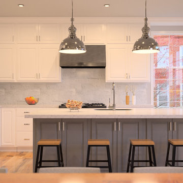 Philadelphia Gray's Ferry Kitchen Remodel "Family Retreat"