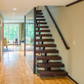 Floating Glass Stair