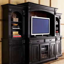 Family room wall unit