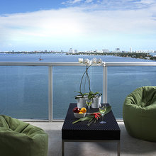 balcony golf apartment