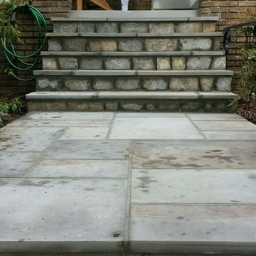 Thermal Cut Flagstone Walkway in Washington DC, Columbia Heights NW