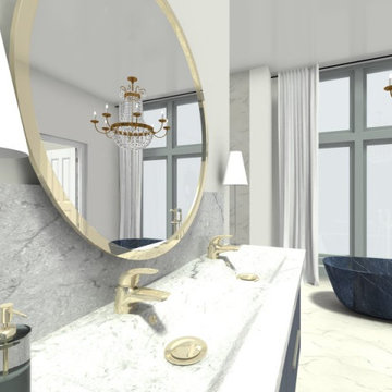 Transitional Bathroom Style