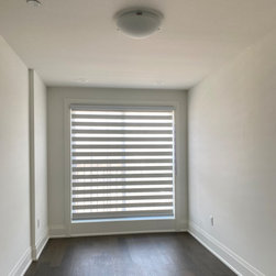 Burlington Zebra Blinds - Window Treatments