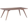 Zuo Stockholm Walnut Dining Table