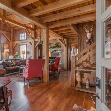 Timber Frame Home in Rock Island, Tennessee