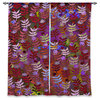 Natures Ballad IV Window Curtains, 40"x61", Lined