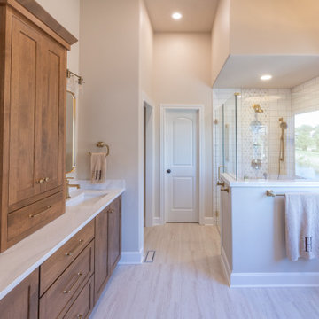 Lenexa, Kansas Primary Bathroom Remodel with Zero-Entry Shower
