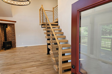 Example of a cottage staircase design in DC Metro