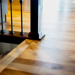 Hardwood flooring is 4" Calico Maple - Hardwood Flooring