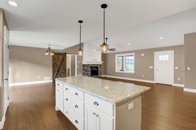 Elegant kitchen photo in Other