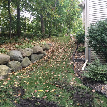 Backyard landscape equipment access can sometimes be tricky.