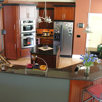 Cherry Wood Kitchen
