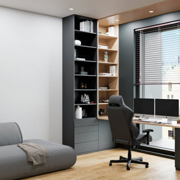 Children's room in the AMO residential complex