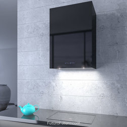 24&Prime; Lombardy Black Wall Range Hood - Range Hoods And Vents