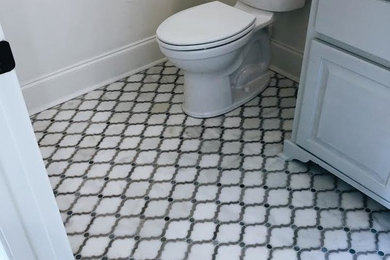 Inspiration for a 1950s bathroom remodel in Jackson