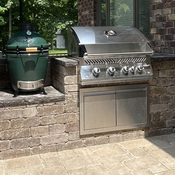 outdoor kitchen