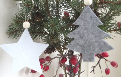 DIY : Fabriquez des ornements de sapin de Noël en feutrine