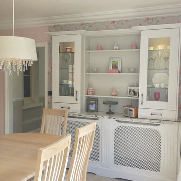 Lincolnshire kitchen Bespoke Dresser/Radiator Cover