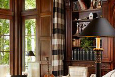 Inspiration for a timeless home office remodel in Nashville