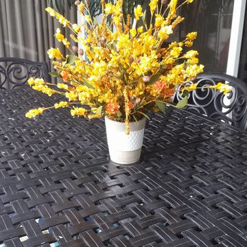 Seasonal Artificial Outdoor Floral Arrangements